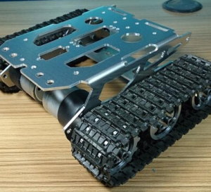Telaio Base Rover Robot in Metallo con Cinghie TK002