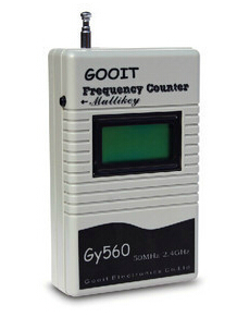 GY560 Contatore di frequenza LCD digitale 50MHz-2.4GHz per radio bidirezionale