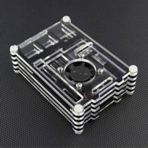 Case Multistrato con Ventola per Raspberry PI 2 / PI 3