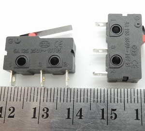 2 Pezzi 5A 125 250V-10T85 Pulsante