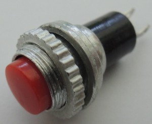 4 Pezzi Pulsanti Tipo Momentaneo da Pannello Diametro: 10mm