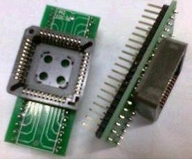 Adattatore di conversione da PLCC44 a DIP40, blocchi di prova IC, Adattatore, sede dell'adattatore