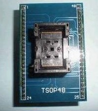 Convertitore Adattatore da TSOP48 a DIp48 Mis. spaziatura 0.5mm