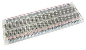 Tagliere trasparente 830pins per Arduino