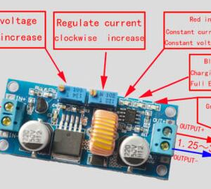 5A Caricabatterie al litio CV CC buck Abbassa il modulo Modulo di alimentazione Driver LED Nuovo