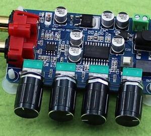 LM1036 + NE5532 Placca di tono con scheda tono di preamplificazione