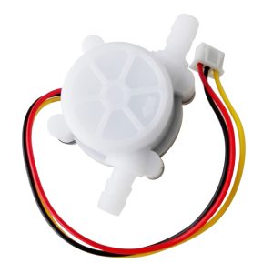 Sensore Flusso d'acqua Flussometro YF-S401 Diametro esterno 7MM 0.3-6L/Min DC4.5 5V-24V