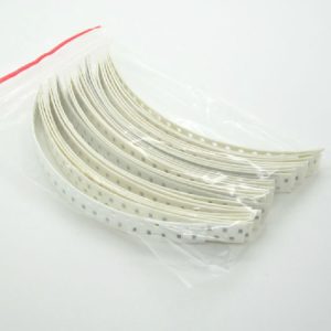 1% 0805 kit di resistori SMD, 0R-3.6K, 50 pezzi da 50 tipi: 130? 150? 160? 180? 200? 220? 240? 270? 300? 330? 360? 1? 39
