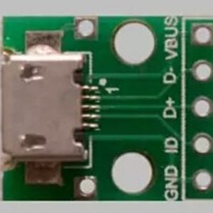 Adattatore Convertitore da Micro USB a DIP 5 Pins