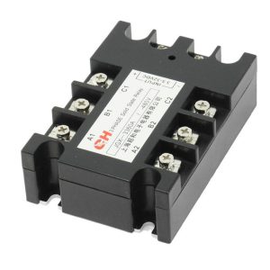 Relè Stato Solido SSR JGX-3380A 3.5-32VDC/480VAC 80A DC a AC 3 Fasi con luce indicatore