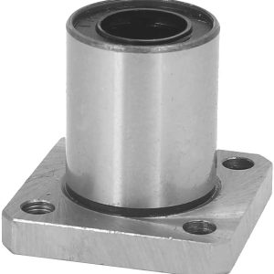 Cuscinetti a sfere lineari a flangia quadrata LMK12UU, diametro foro 12mm, diametro esterno 21mm, lunghezza 30mm