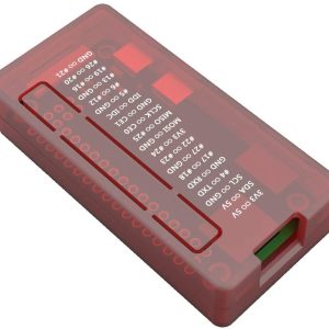 Custodia Protettiva ABS per Raspberry Pi Zero/W/Wh (Rosso)