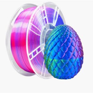 Consumabili per stampanti 3D PLA 1.75mm 1KG Tri Colore Triplo colore ROSSO + VERDE + BLU Alta Qualità