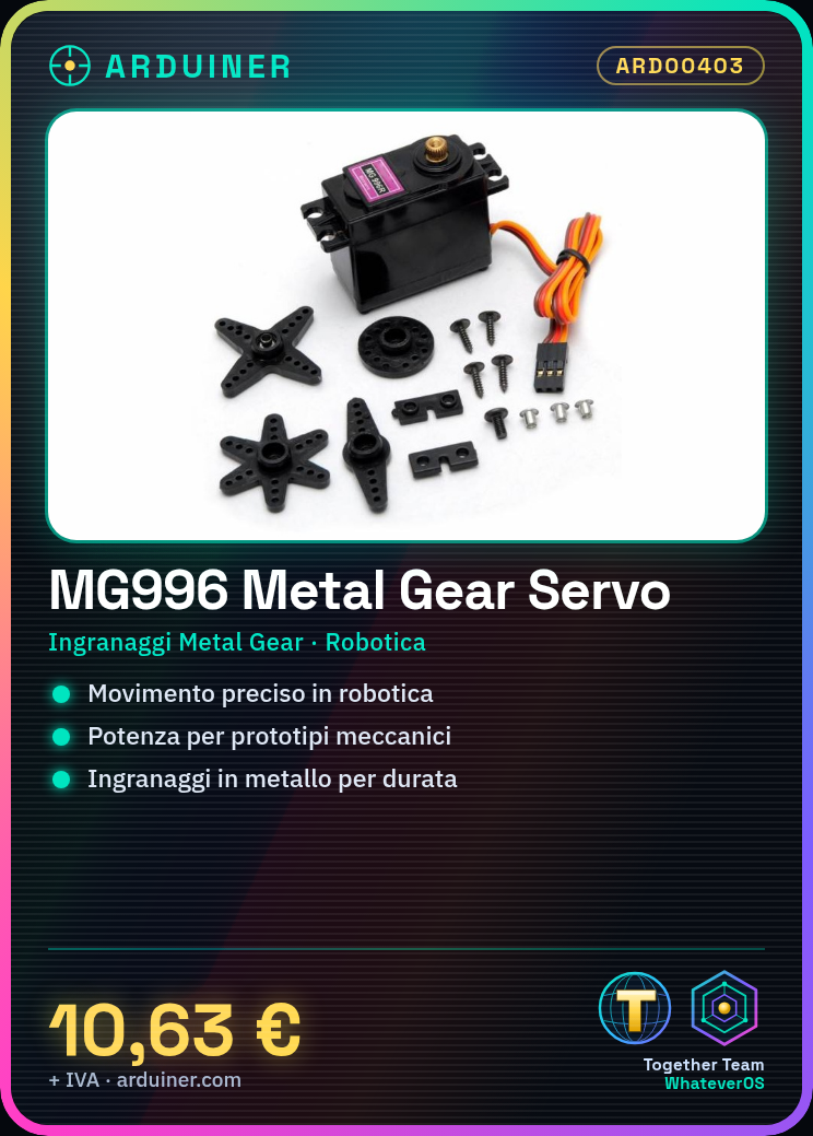 MG996 Metallgetriebe Kraftservo – Bild 5