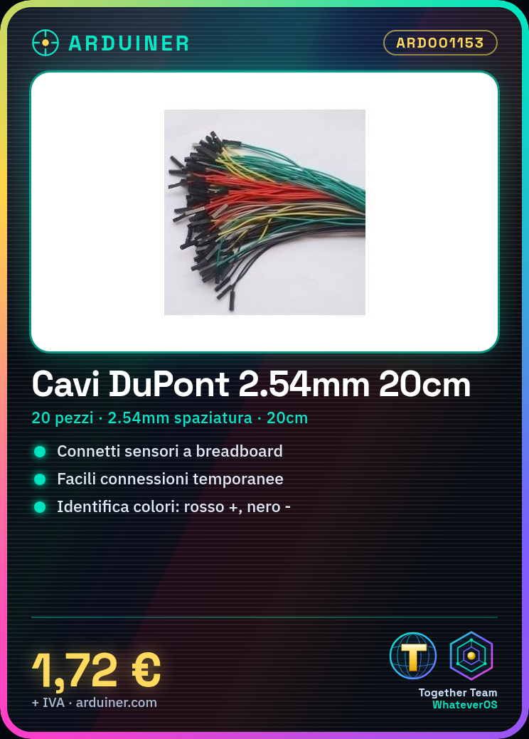 20 Pieces DuPont Header Wires Spacing 2.54mm Length 20cm - Image 5