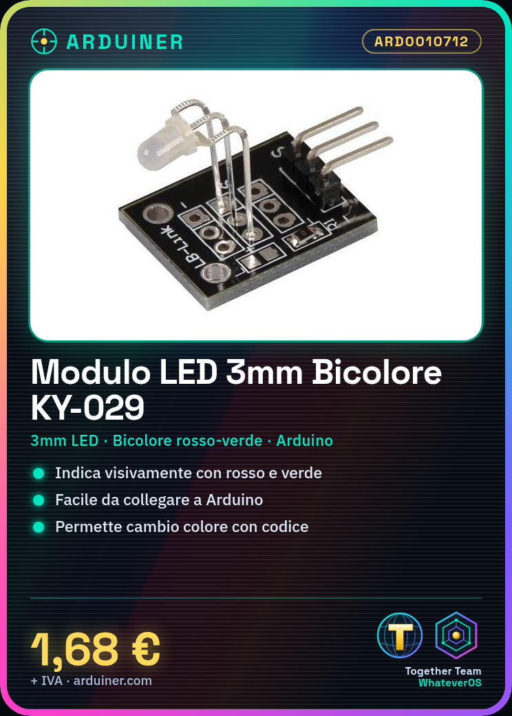 Bikolor LED-Modul 3mm Rot Grün KY-029 für Arduino – Bild 5