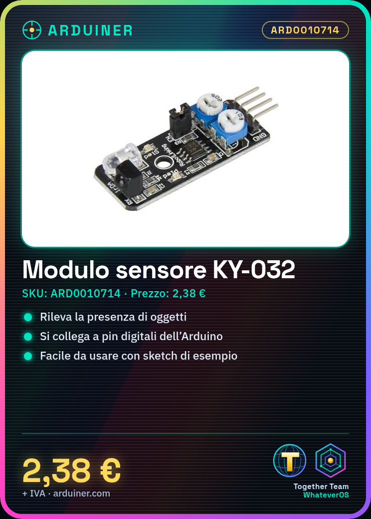Module détecteur d'obstacles KY-032 – Image 5