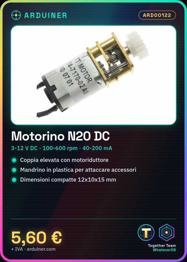 Moteur électrique N20 avec réducteur et engrenages en métal avec mandrin en plastique – Image 8