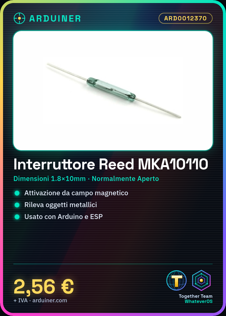 2 Stück MKA10110 Reed-Schalter 1,8 * 10mm Normalerweise Offen – Bild 4