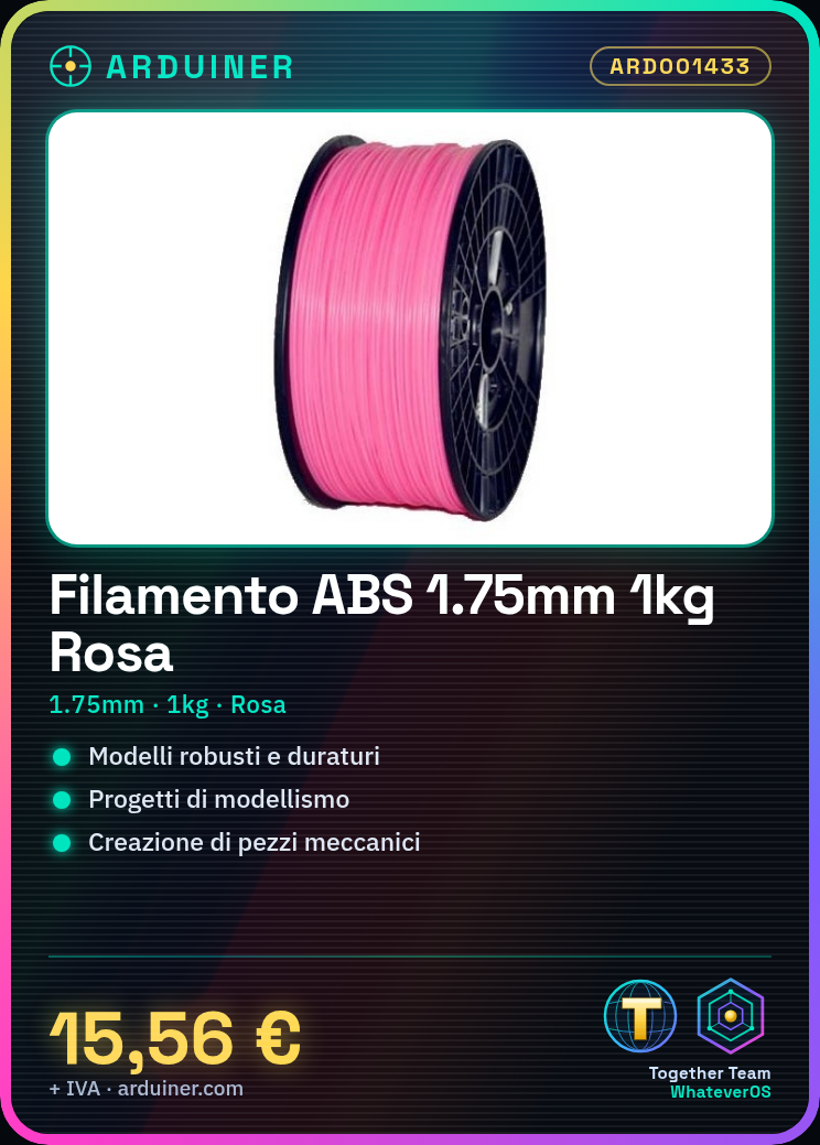Filament ABS 1.75mm 1kg – Rose – Haute Qualité pour Imprimantes 3D (MakerBot, Ultimaker, Prusa, RepRap) – Image 7