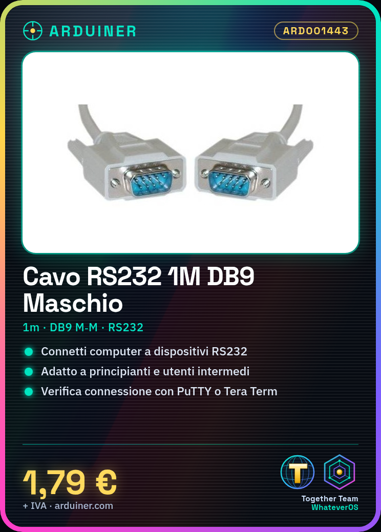 Câble série RS232 1M de DB9 mâle à DB9 mâle 9C – Image 5