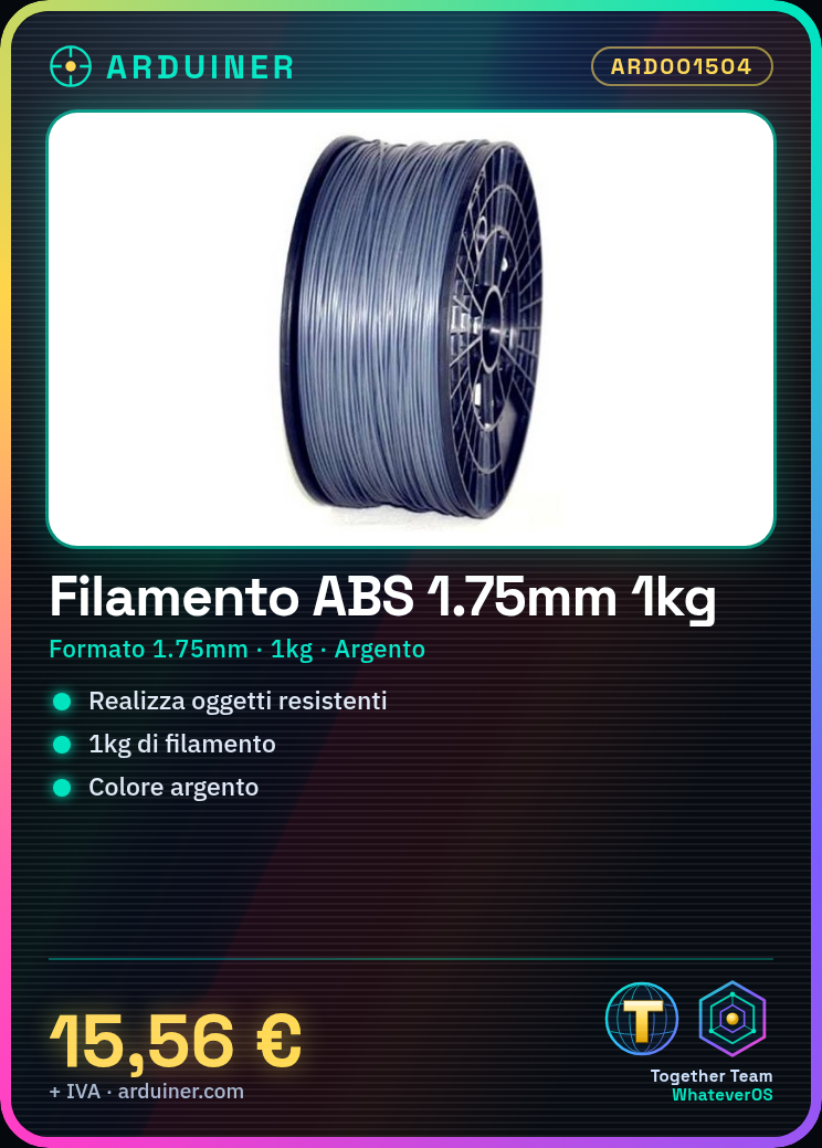 Hilo ABS 1.75mm 1kg - Plata - Alta Calidad para Impresoras 3D - Imagen 7