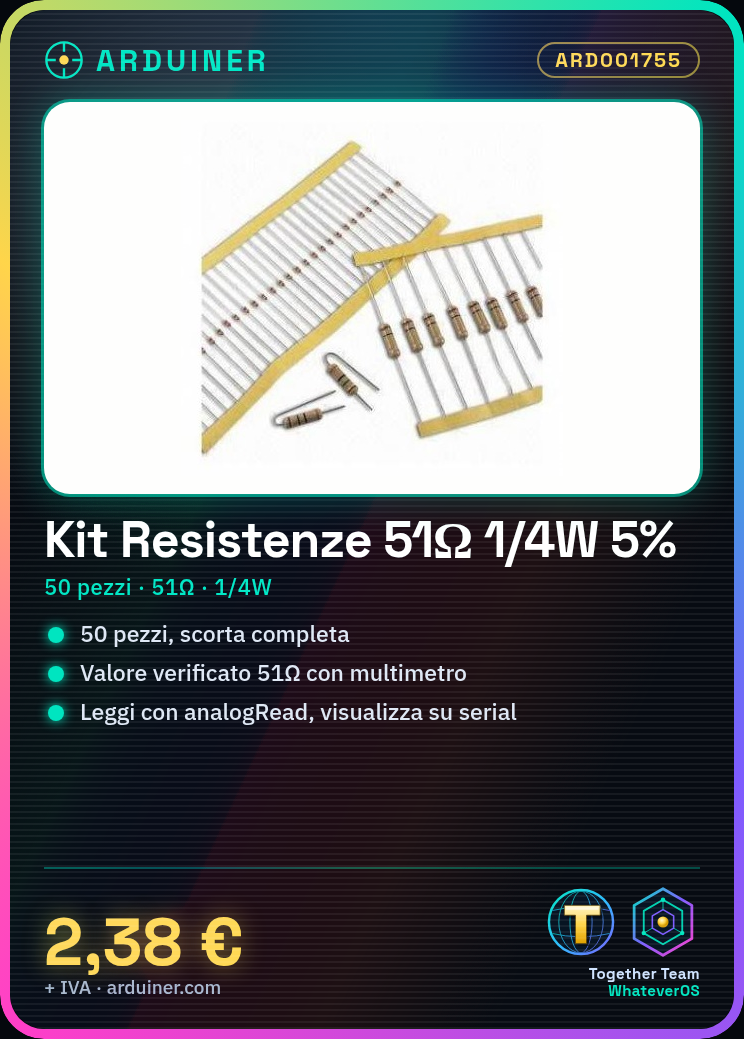 Widerstandskit 51 Ohm 1/4W 5% – 50 Stück – Bild 5