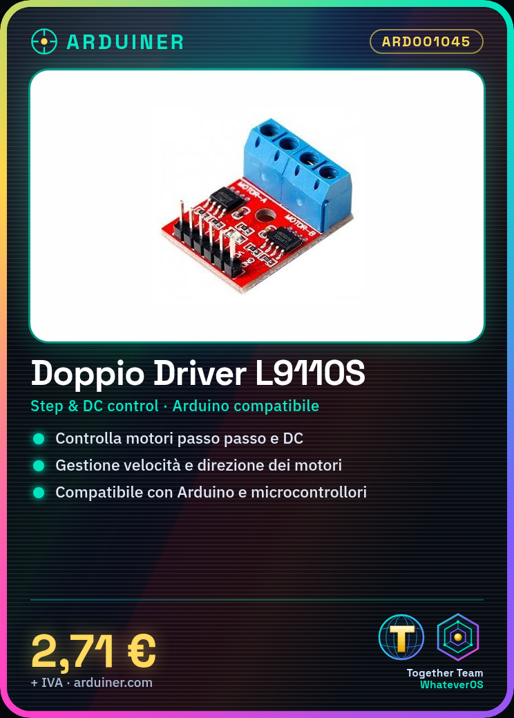 Doppelter Treiber L9110S H-Bridge für Schrittmotoren kompatibel mit Arduino – Bild 4