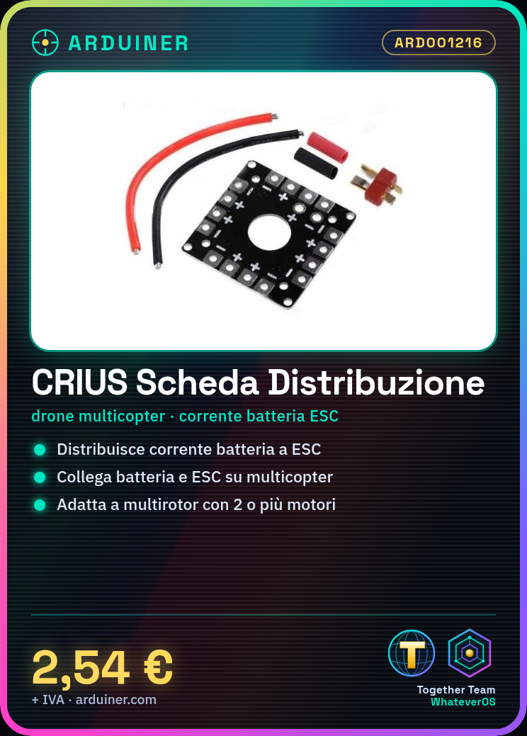 CRIUS PDB Multicopter Power Distribution Board - Image 5