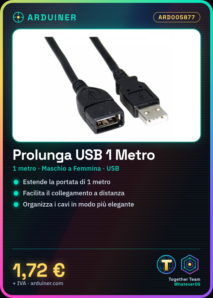 1 Meter USB Verlängerungskabel von USB-Männlich zu USB-Weiblich – Bild 5