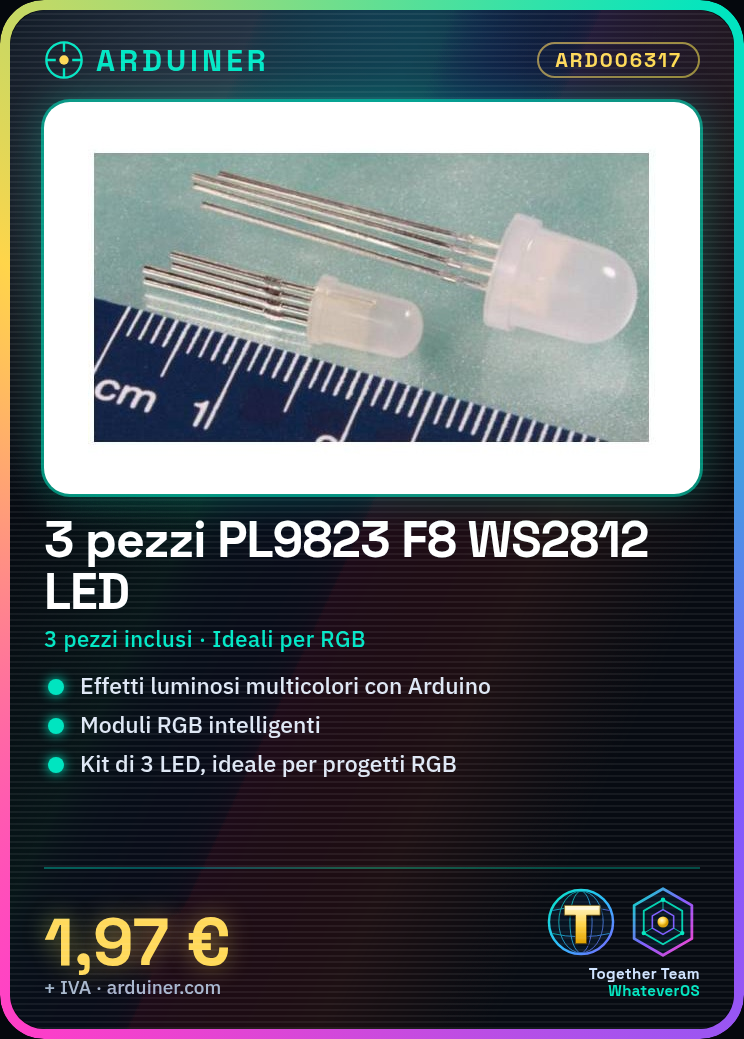 3 pièces PL9823 F8 WS2812 LED – Image 5
