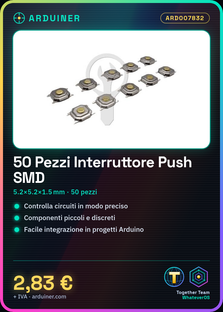 50 Stück SMD Drucktaster 5.2*5.2*1.5MM – Bild 5