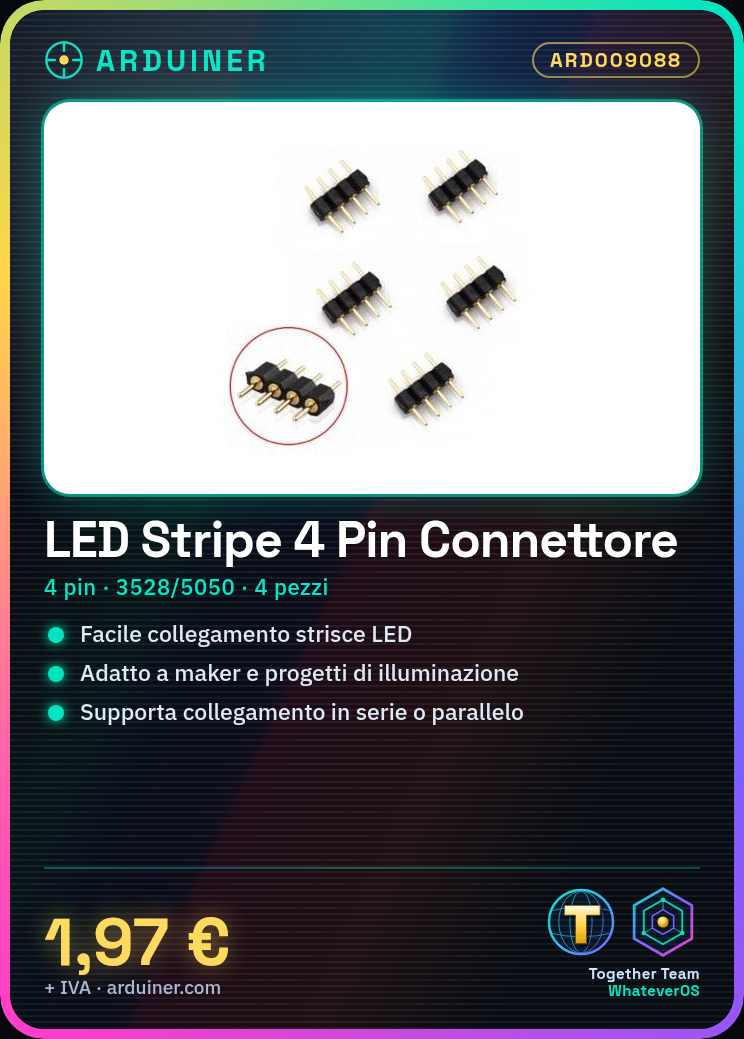 4 Stück 4-Pin LED-Bandverbindungsstecker 3528 5050 u. a. 4P LED – Bild 5