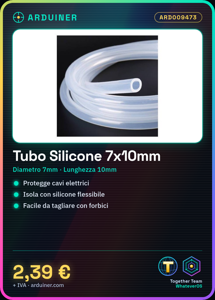 1m Silicone Tubing 7x10mm - Image 5
