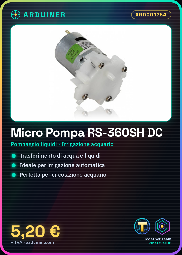 RS-360SH DC Mikropumpe für Wasser und Flüssigkeiten für Aquarien – Bild 13