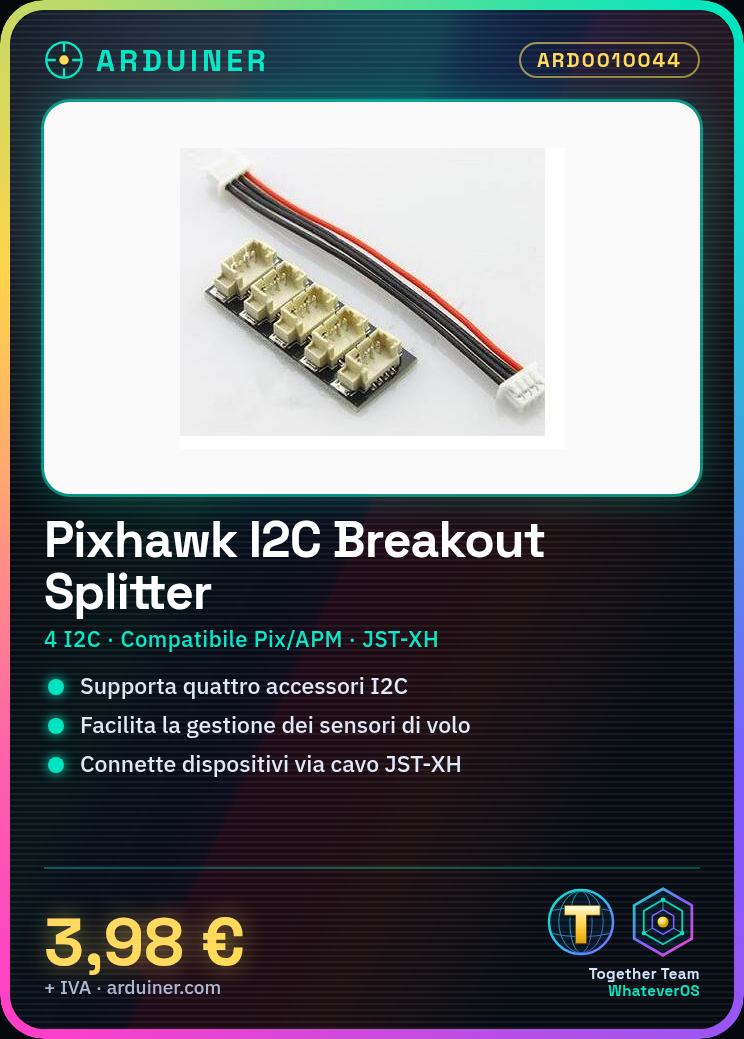 Carte Pixhawk I2C Breakout Splitter 1 trailer 4 accessoires de contrôle de vol Pix/APM – Image 5