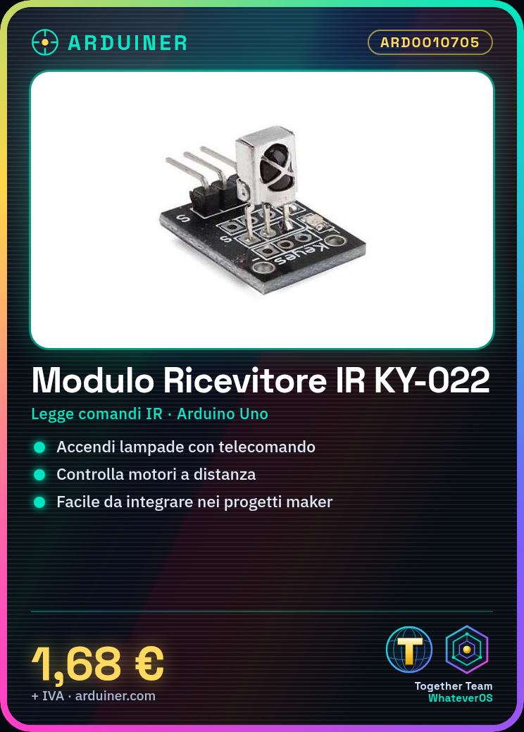 Module récepteur infrarouge KY-022 – Image 5