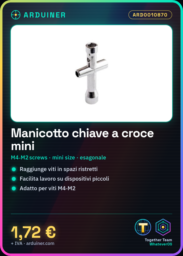 Manchon pour clé à douille hexagonale mini M4 / M3 / M2.5 / M2 – Image 5