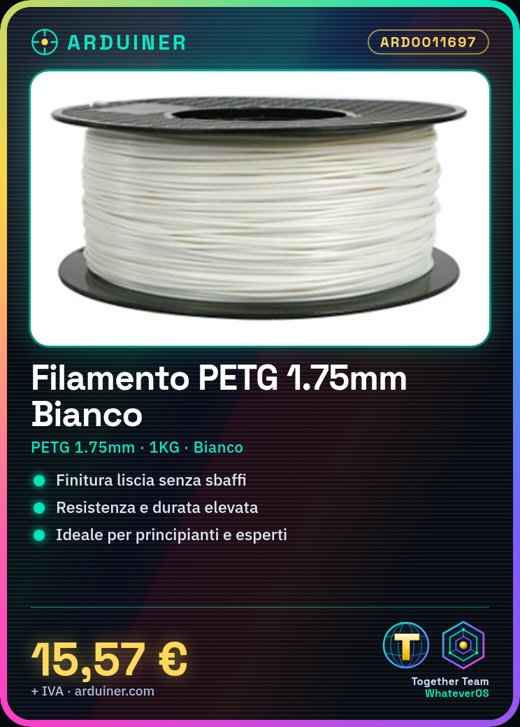 Filamento PETG 1.75mm 1KG Blanco de Alta Calidad Consumibles para Impresoras 3D - Imagen 4