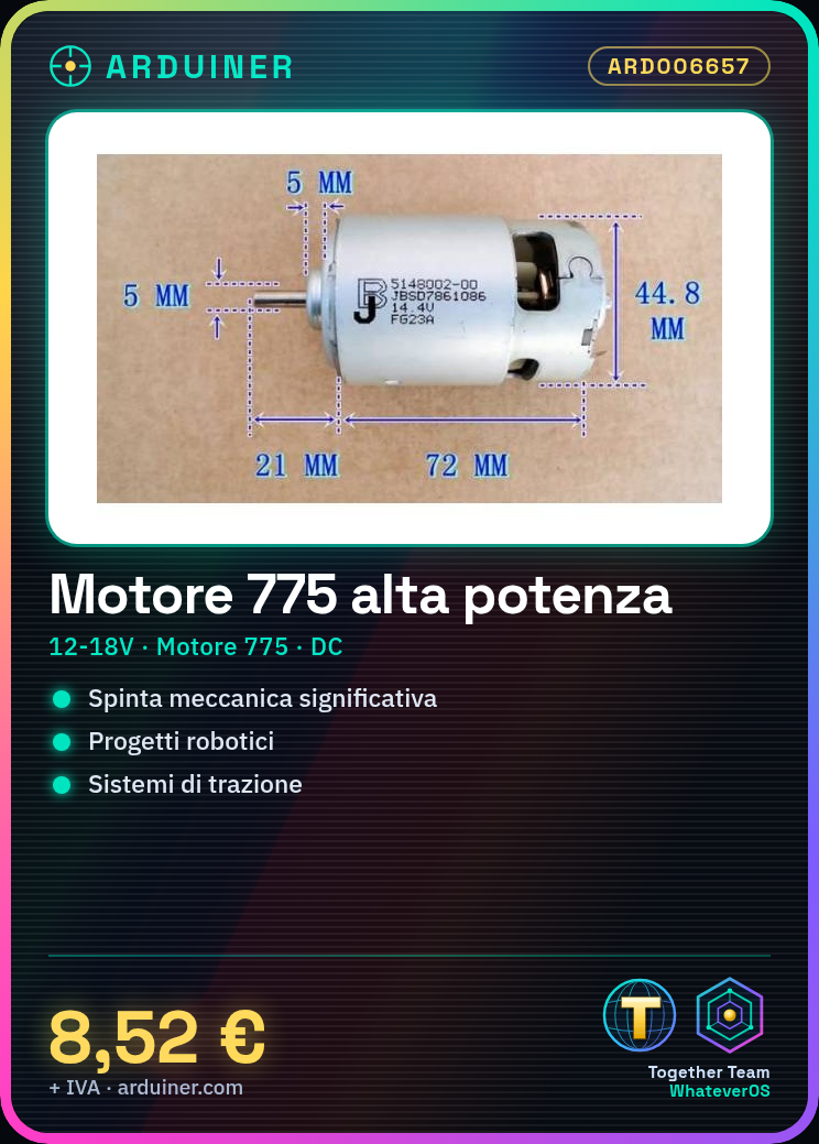 Hochleistungsmotor 775 für 12V - 18V – Bild 5