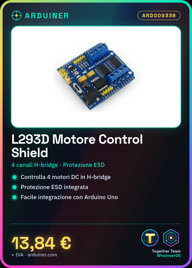 Carte d'extension de contrôle moteur L293D - Carte d'extension de commande de moteur pour Arduino Duemilanove Mega UNO 4 canaux pont H - Protection ESD – Image 10