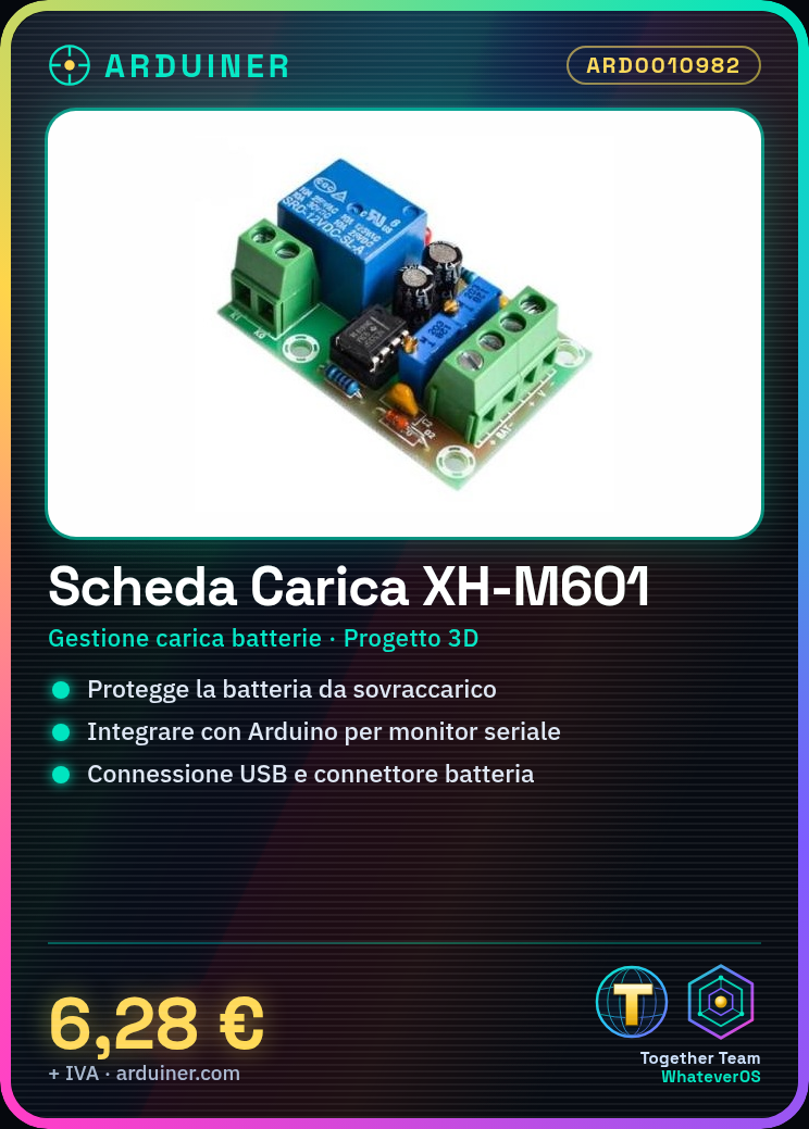 Scheda di controllo carica batteria XH-M601 - immagine 5