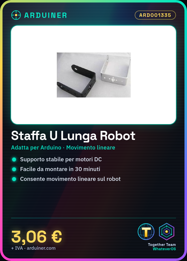 Langer U-Führungselement für Roboter – Bild 5
