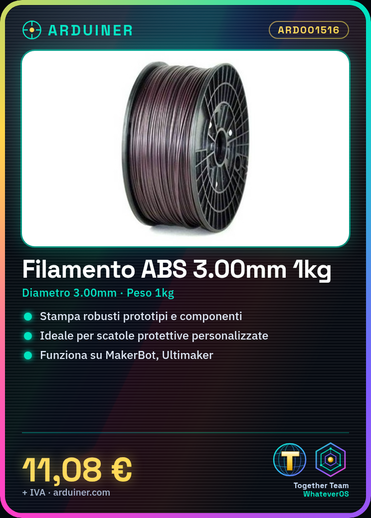 ABS-Filament 3.00mm 1kg – Braun – Hochwertig für 3D-Drucker (MakerBot, Ultimaker, Prusa, RepRap) – Bild 7