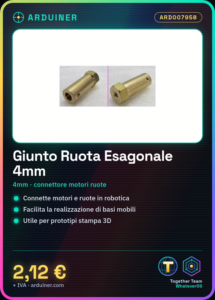 Joint roue hexagonal Diam. 4mm – Image 5