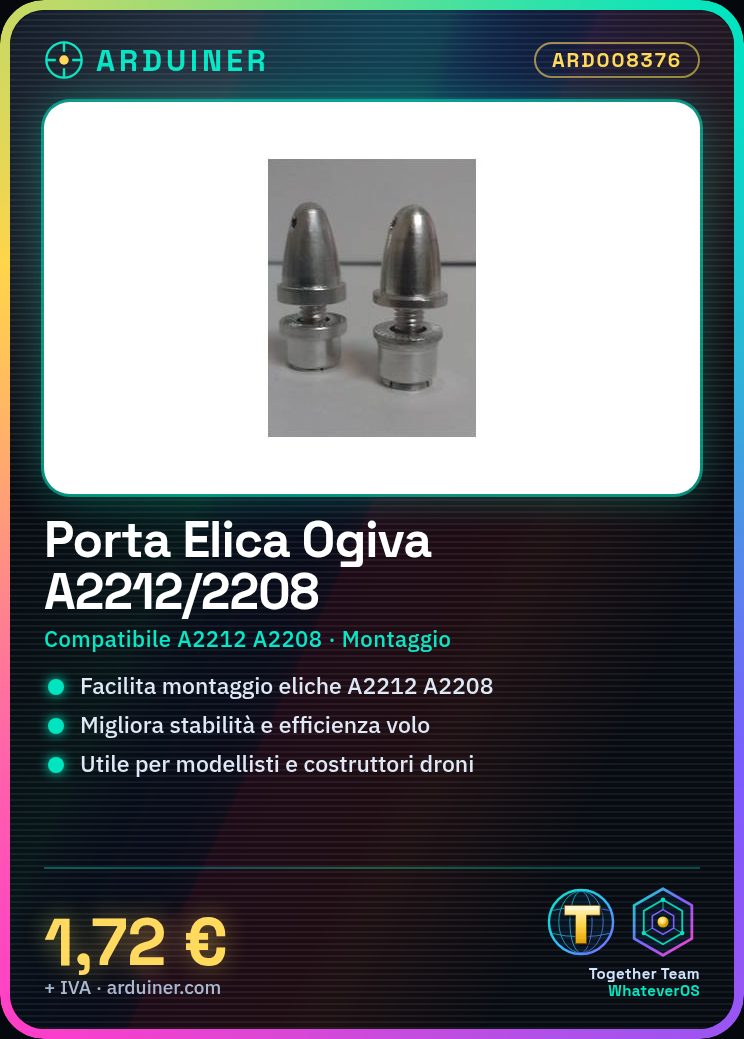 Propeller Holder and Nose Cone for A2212/A2208 Motors - Image 5