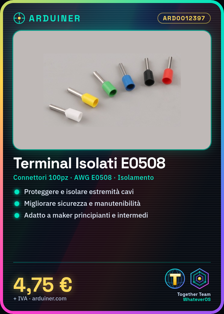 100 uds / paquete Bloque-Cord Terminal Insulated-Ferrules End-Wire-Connector Electrical-Crimp-Terminator Tubular-AWG E0508 - Imagen 4