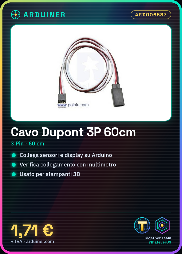 60cm Dupont-Kabel 3-polig 3-polig Jumper Kabel für Arduino und 3D-Drucker – Bild 5