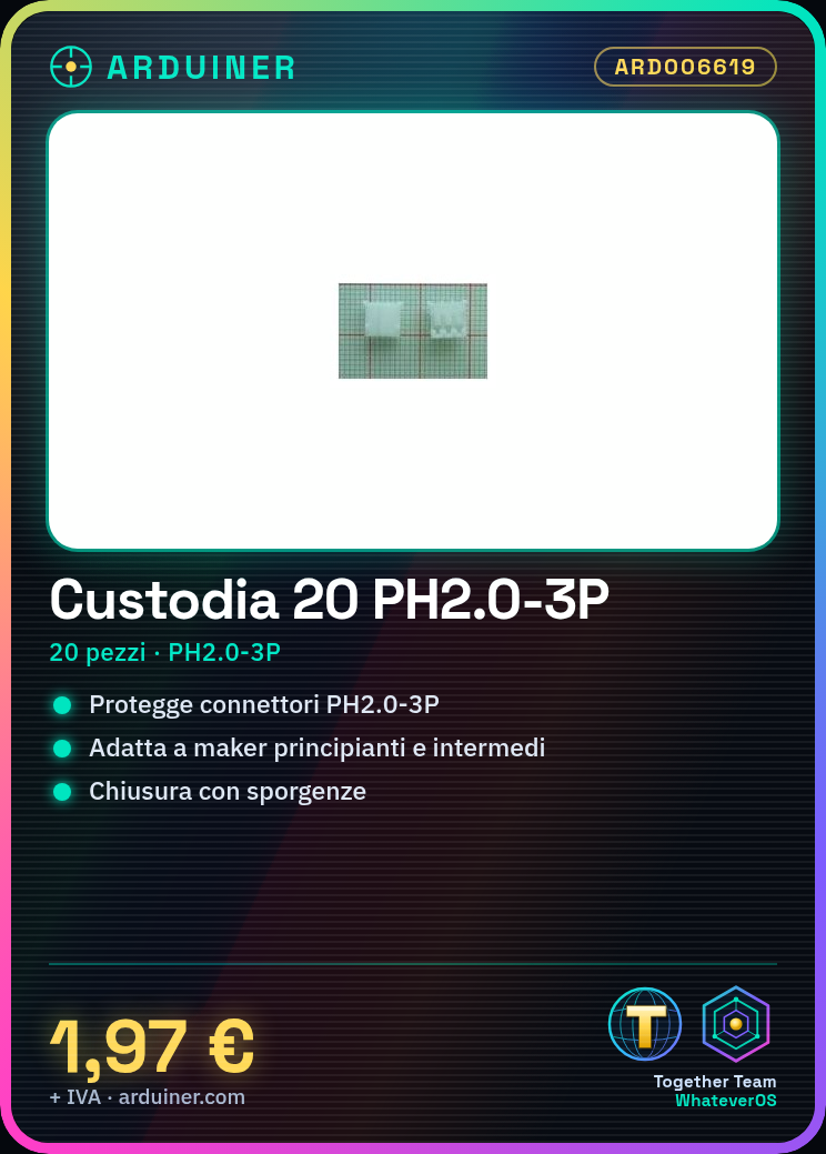 Enveloppe 20 Pièces PH2.0-3P – Image 5