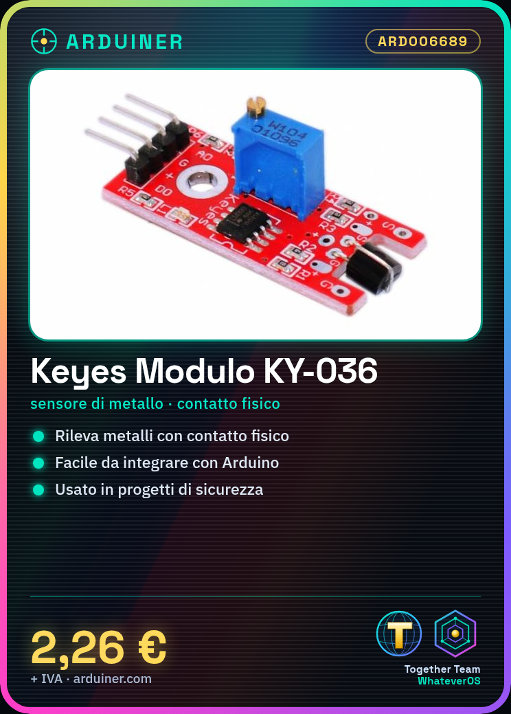 Keyes KY-036 Metallsensor-Brett – Bild 5